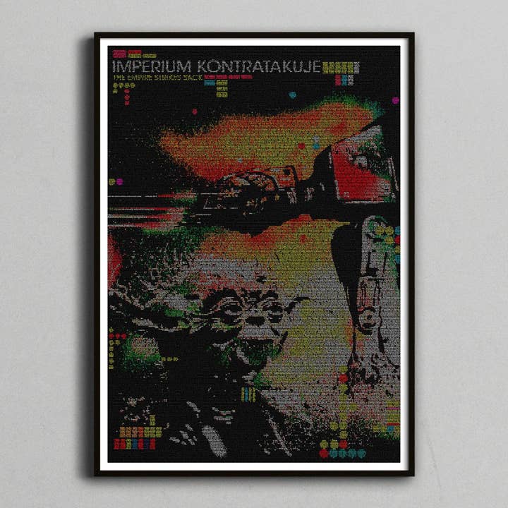 The Empire Strikes Back - Tirage d'art scénaristique pour la vente par Robotic Ewe