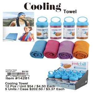 Cooling Towels, Cooling Cloths in Stock 