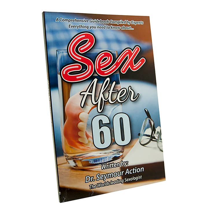 sex after 60 Blank Book - Novelty Gift, Adult Gift, Gag gift for wholesale by The Diabolical Gift People - Novelty Gifts, Christmas Gifts