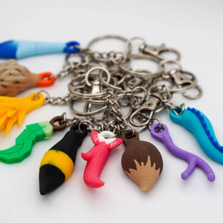 Portachiavi Eeveelution per la vendita all'ingrosso da parte di Sumptuous Scull Styles LLC