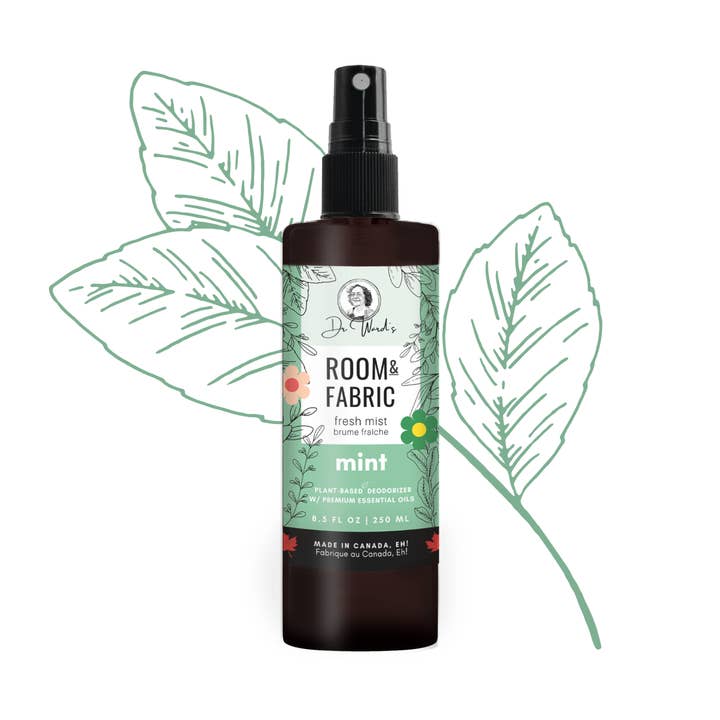 Room & Fabric MINT Mist - All Natural- 8oz 250ml for wholesale by Dr. Ward's Fresh Mist