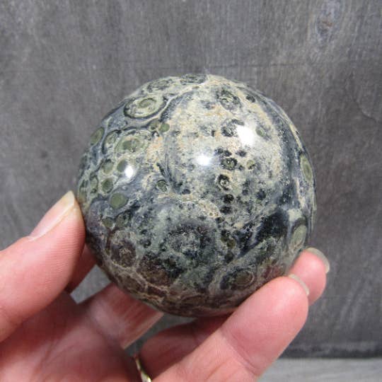 Keystone Crystals - Wholesale Spiritual Stone/Crystal - Kambaba Jasper Sphere – Large Display Size for Crystal Shops30