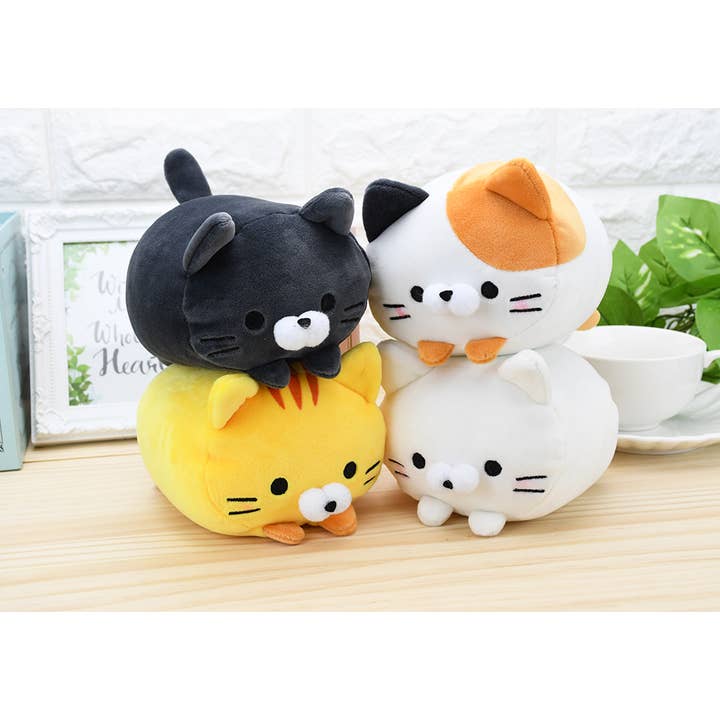 Hakubundo - Wholesale Stuffed/Plush Toy - Kids & Baby - 【Japanese】MOCHIFUWA KORO KORO MEOW FRIENDS! CAT SERIES