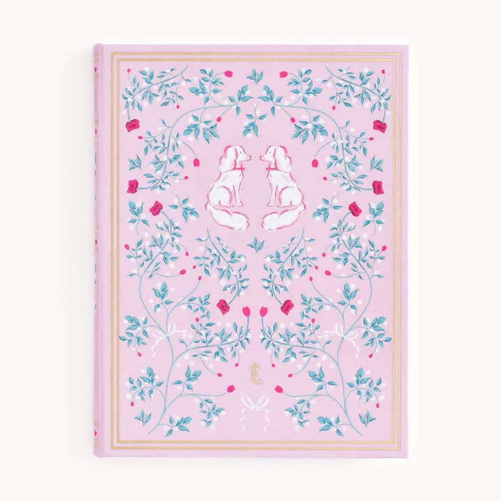 Journal en lin - Blush pour la vente par Simplified by Emily Ley