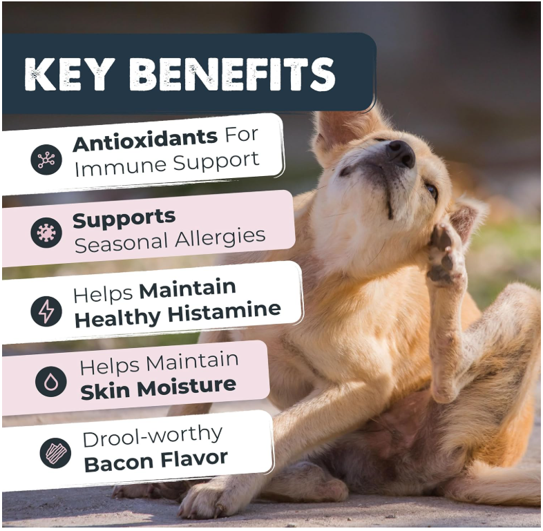 Mighty Paw - Wholesale Voedingssumplementen voor huisdieren - Hond - Allergie Kauwtabletten voor Honden1