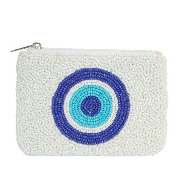 Nima Accessories Inc - Wholesale Coin Purse - Women's - Ladies Fully Beaded Target Rich Fashion Coin Purse