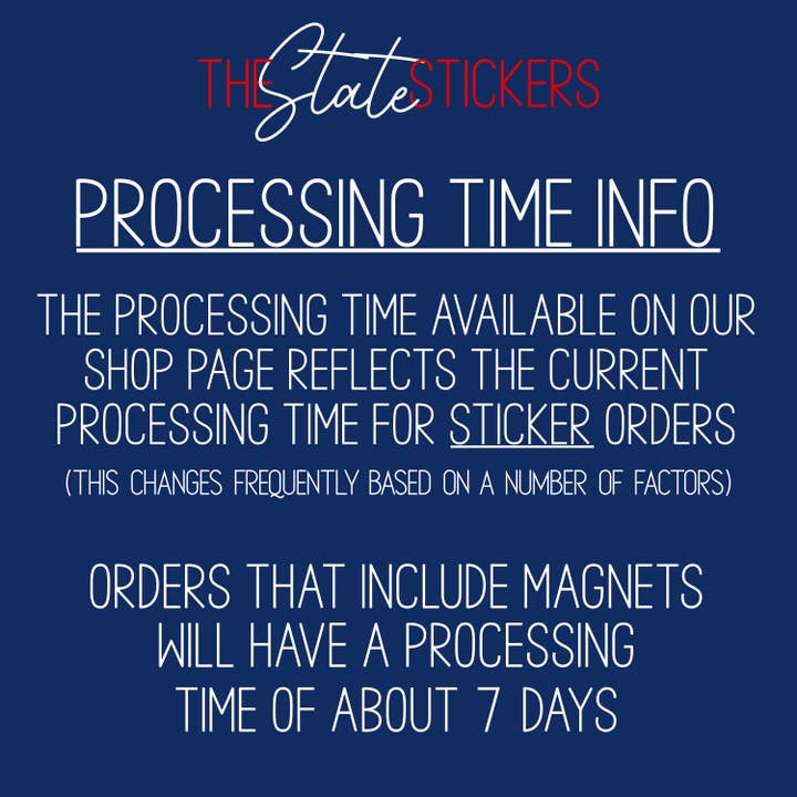 The State Stickers - Wholesale Sticker - Birmingham Skyline Sticker (20 Color Options)5