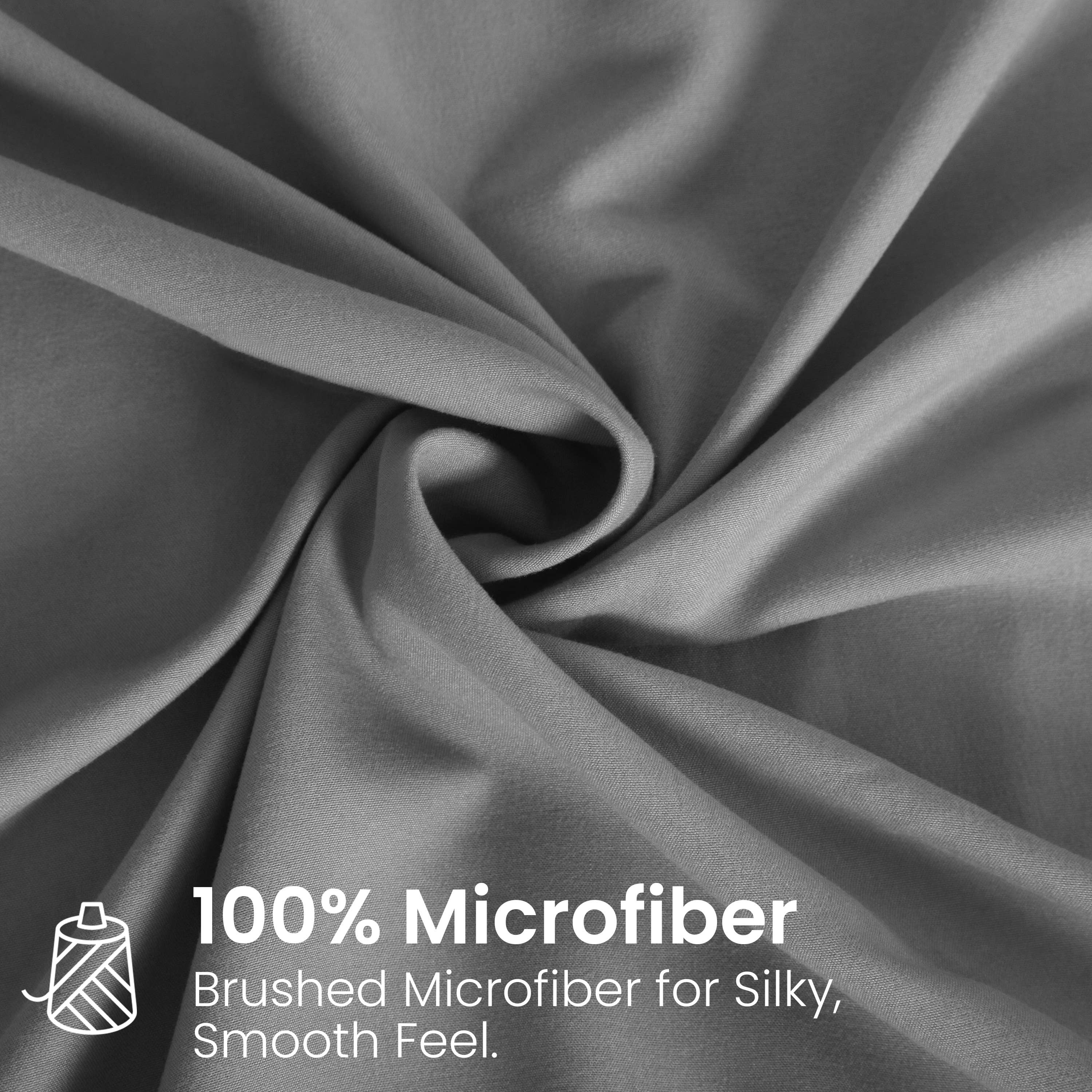 Cottonpassion_US - Vente Draps-housses - Draps-housses en microfibre douce avec bonnets extra profonds jusqu'à 40,6 cm5