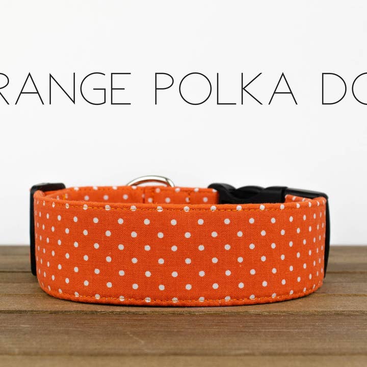 Orange Polka Dot for wholesale by Puddle Jumper Pups