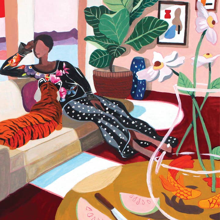 Fits - Vente Puzzle – adulte - Tiger Queen | Puzzle 1000 pièces1