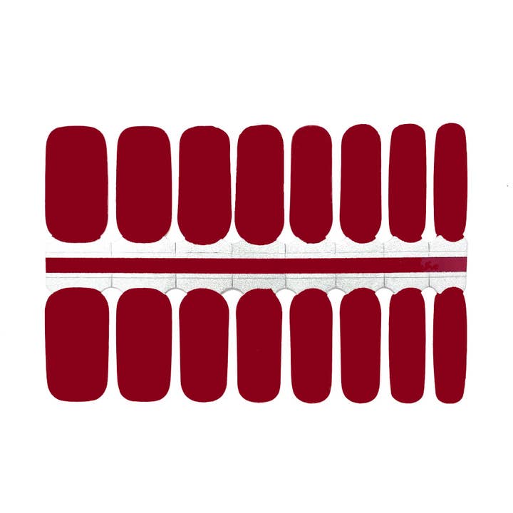 Maroon | Nail Wraps pour la vente par Nails Mailed