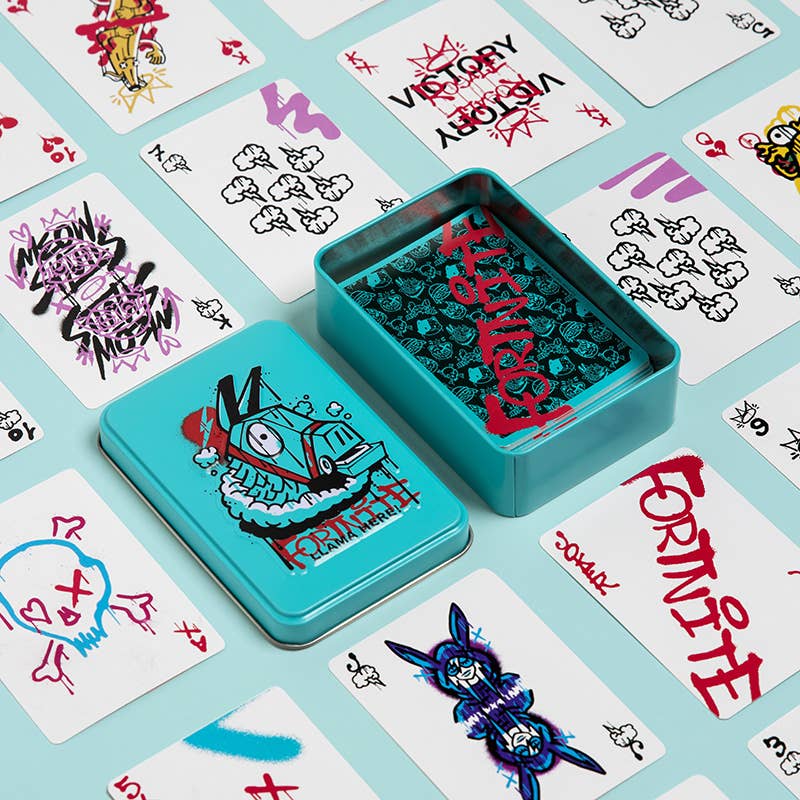 Paladone UK – wholesale Playing cards – Fortnite Playing Cards in Tin2