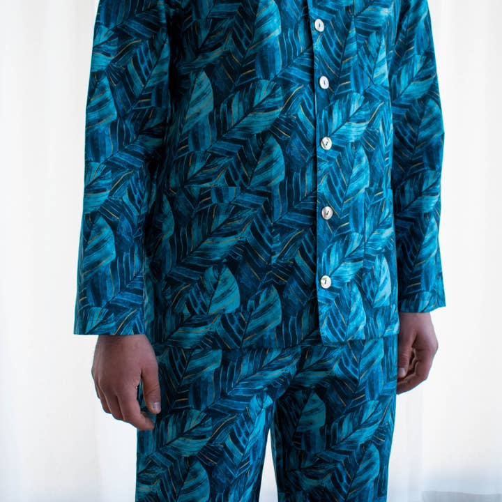 Hoja Langer Pyjama für den Großhandel von Fiordi