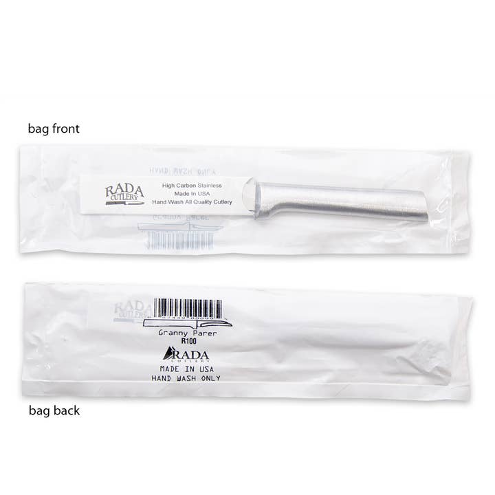 Rada Cutlery - Wholesale Kitchen/Utility Knife - Silver Granny Paring Knife