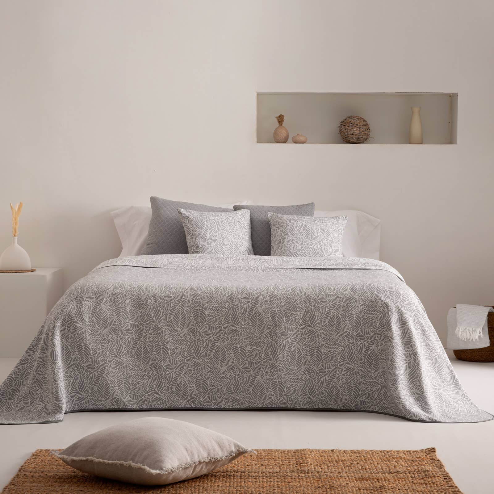 GAMUSI – Edredão por atacado – Colcha leve de algodão jacquard LINDI16