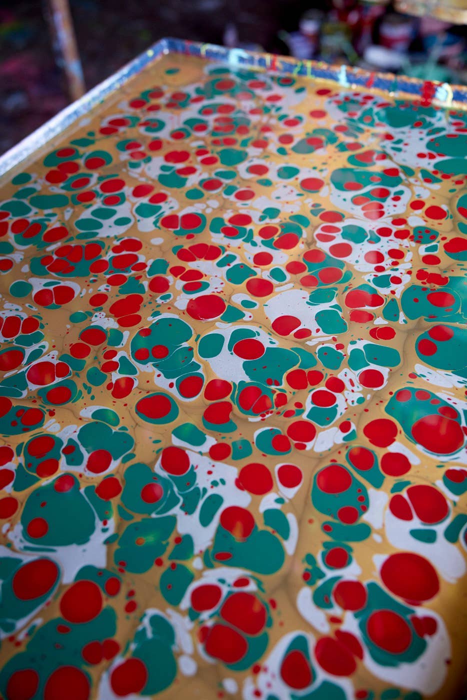 Paper Mirchi – Großhandel Geschenktüten – Handgemachte marmorierte Geschenktüten (Mittel) – Christmas Glitz11