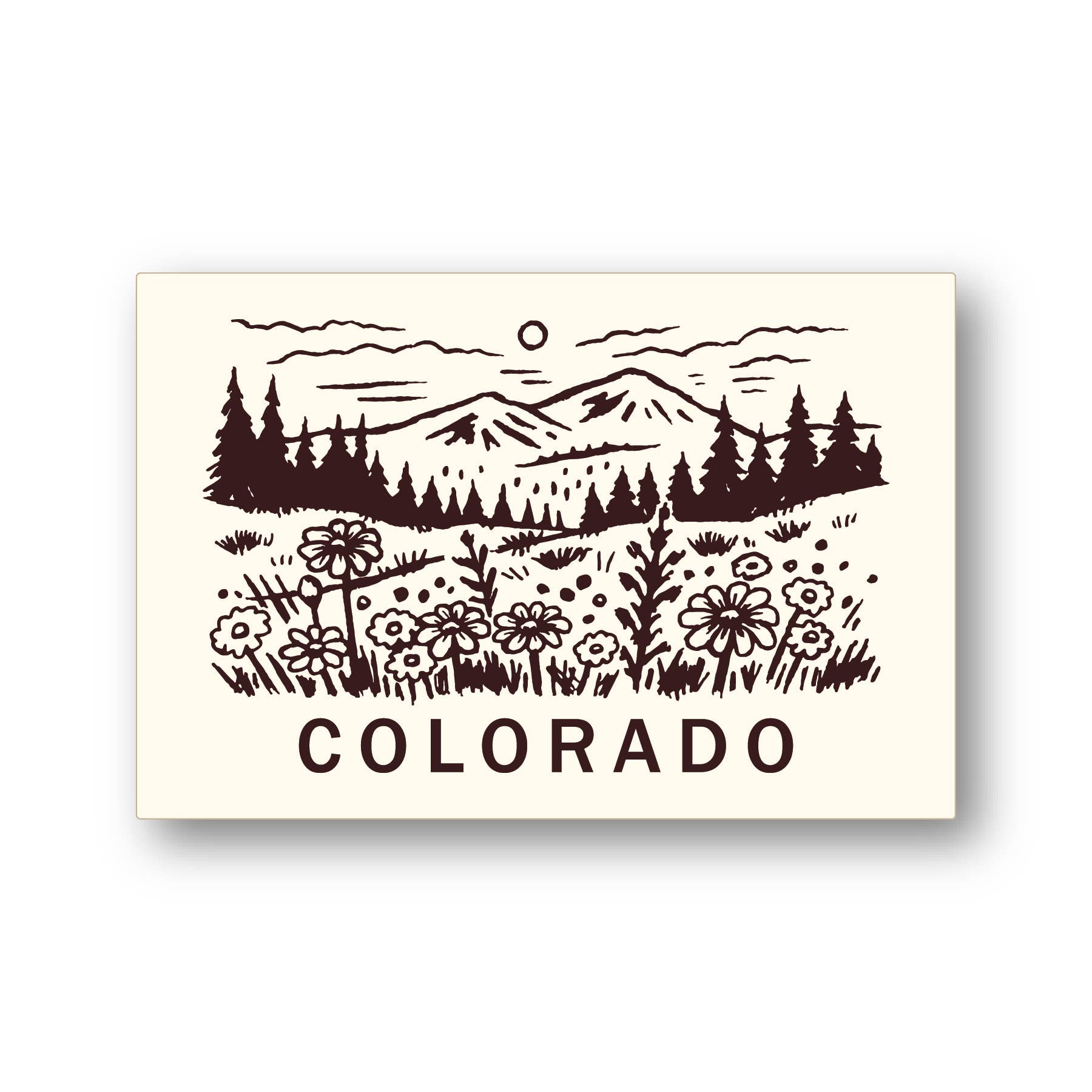 Moore Collection - Wholesale Postcard - Colorado Mountain Postcard