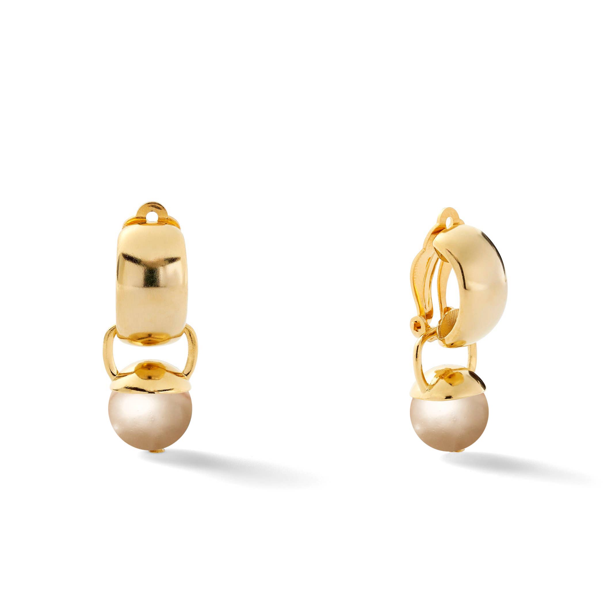 CC & Co by Catherine Canino - Wholesale Clip-On Earrings - Classic Sleek & Sculpted Ear Clips Medium6