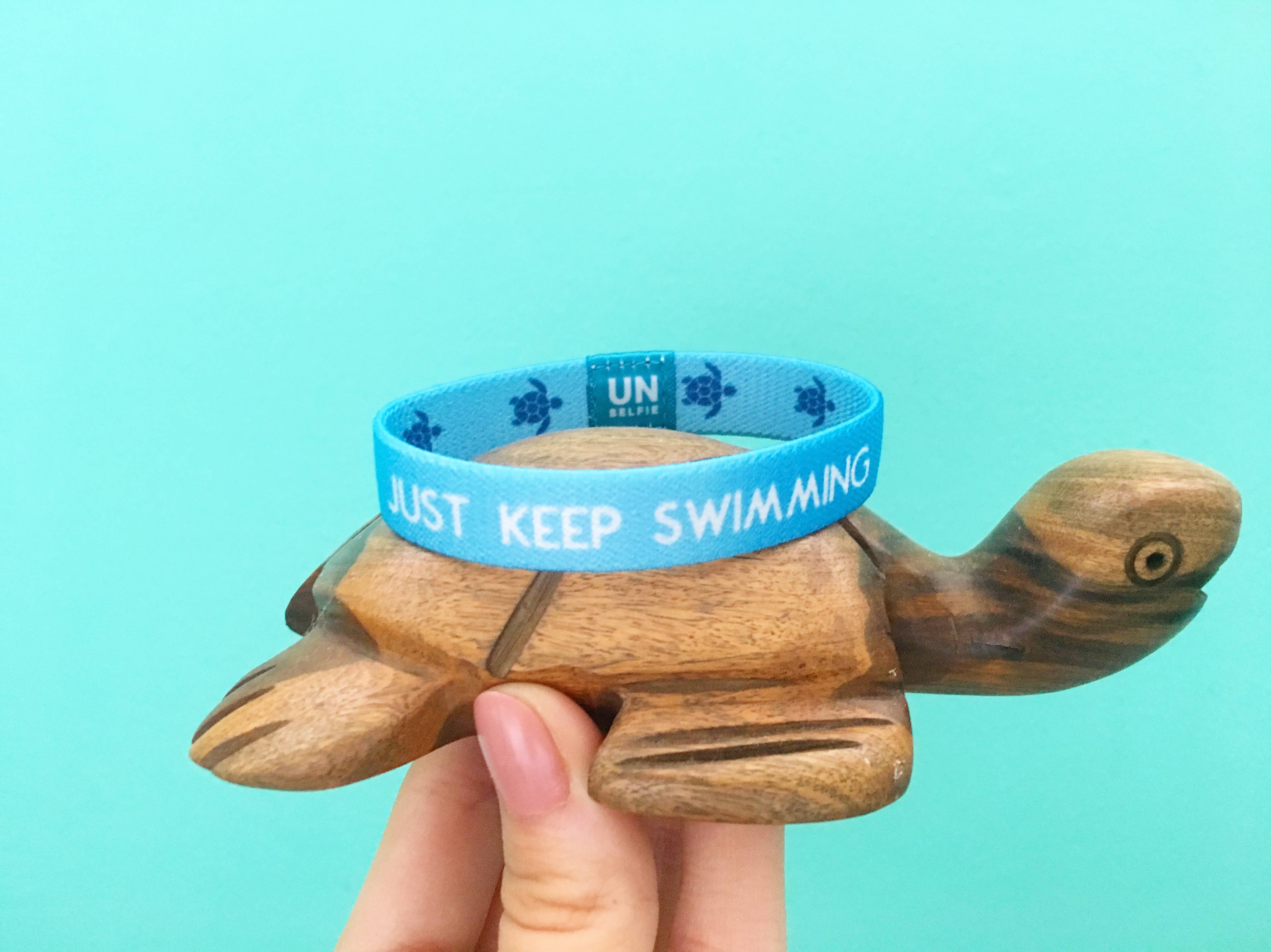 Wrist Band, Just Keep Swimming