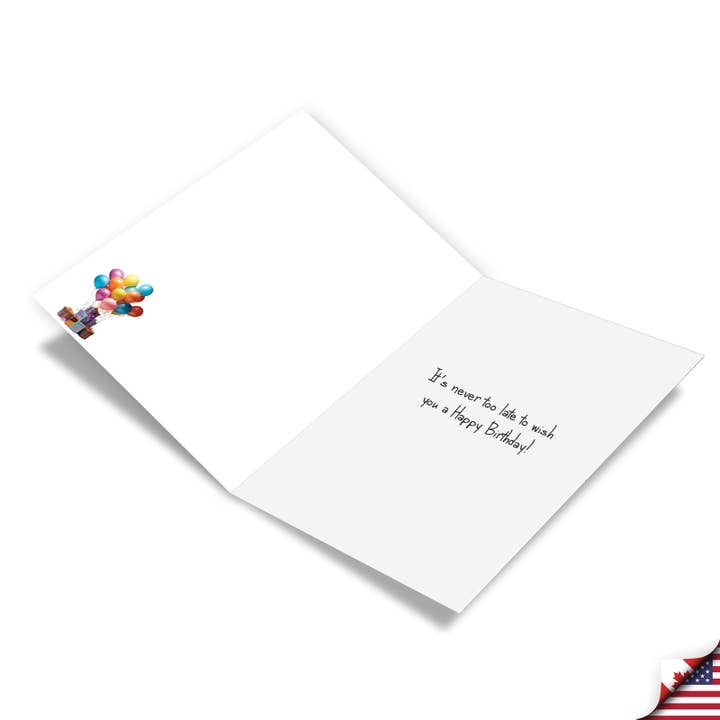 NobleWorks - Wholesale Birthday Card - Birthday - Never Too Late Woman - NobleWorks2