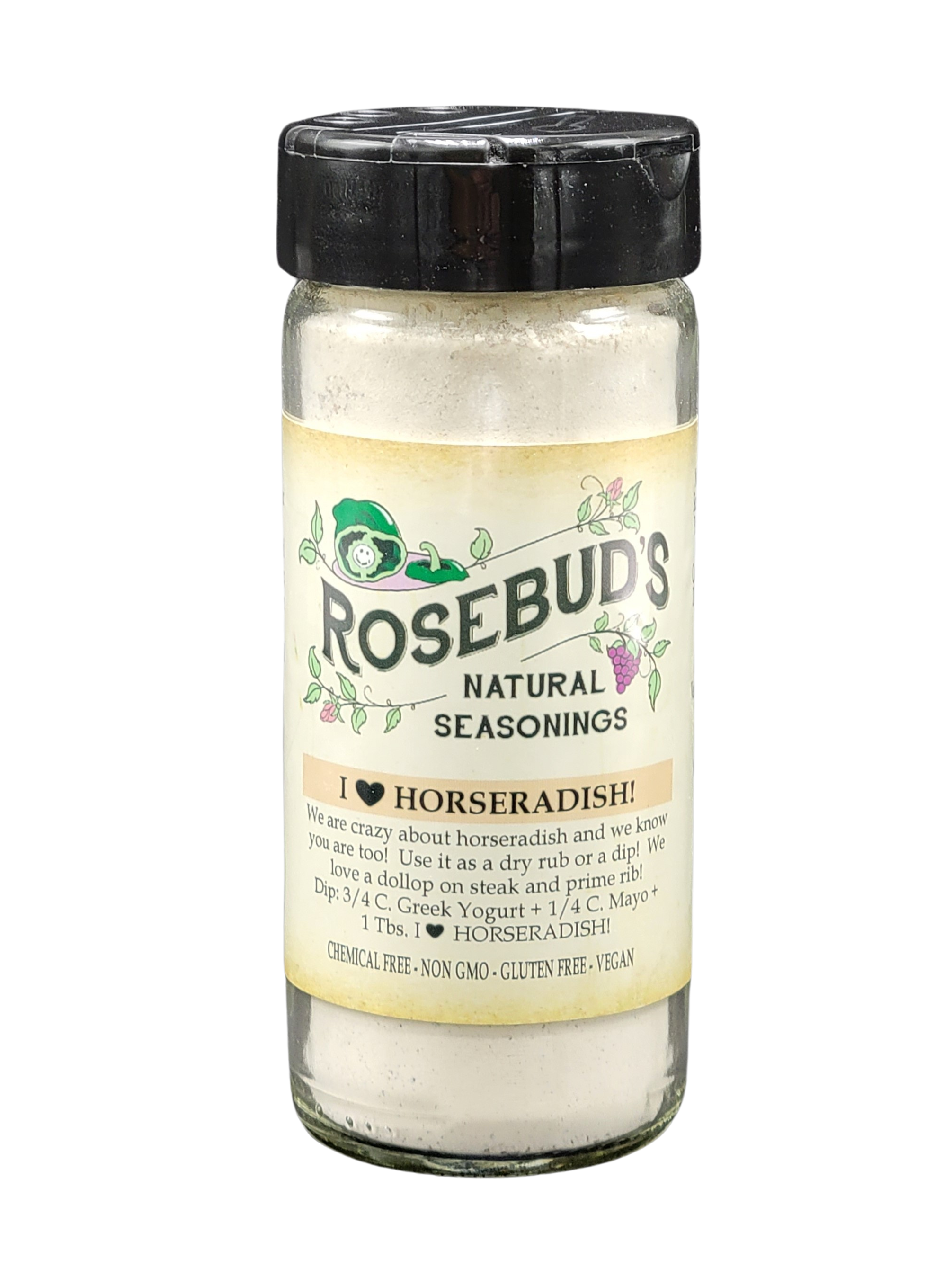 Rosebud’s Real Food – wholesale Torkad kryddblandning – I 🧡 pepparrot (I love pepparrot)1