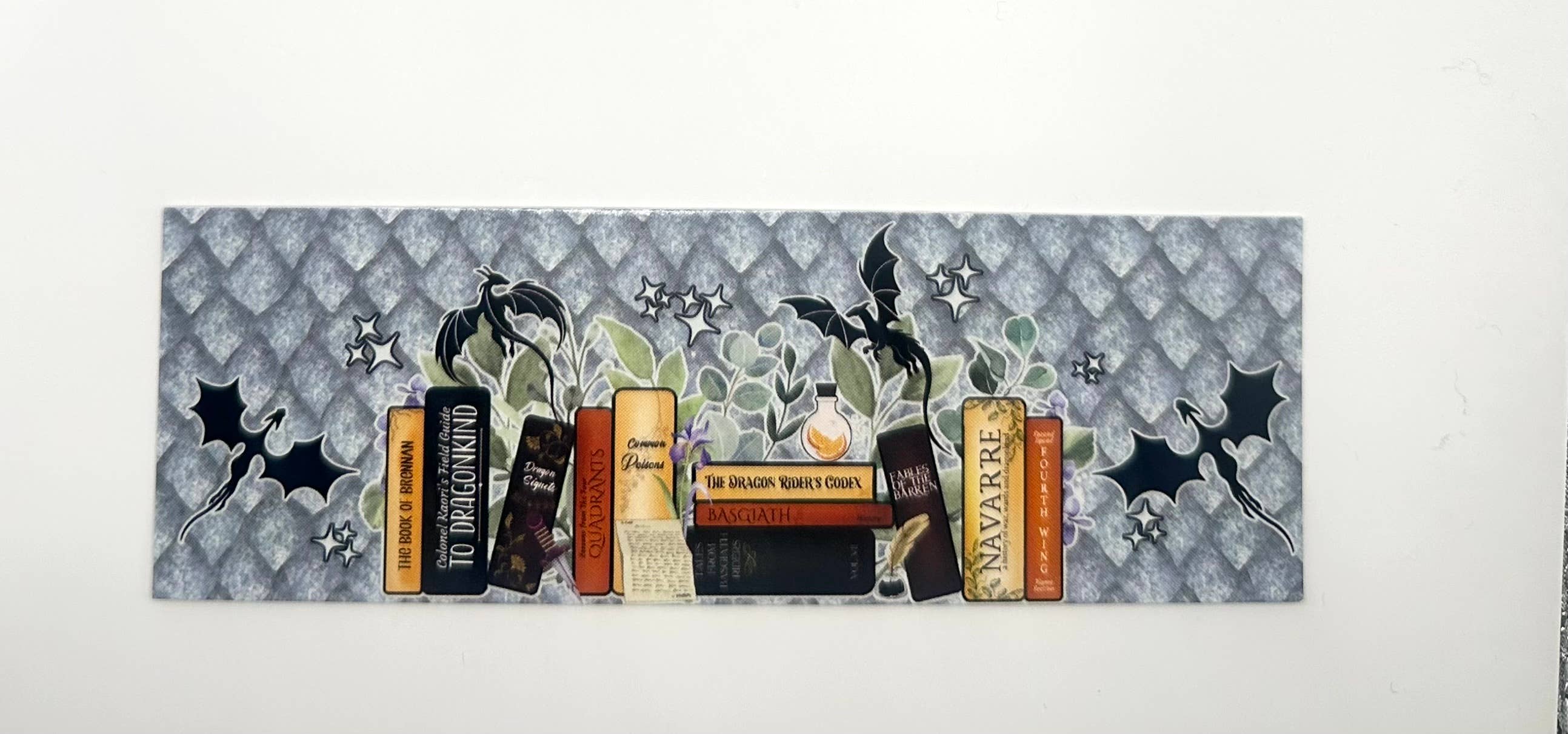 A Little Crafty Fox - Vente Marque-page - Marque-page Étagère de Cavalier de Dragon3