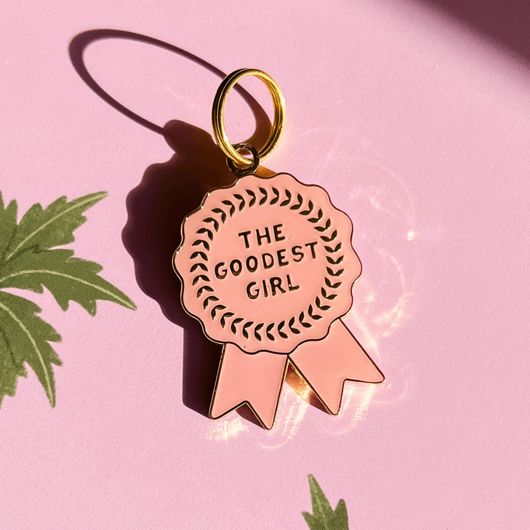 Barkada – wholesale Pet identification tag – Cat/dog – Goodest Girl/Boy Pet ID Tag1