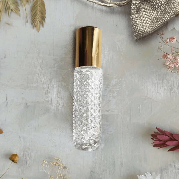 B Calm Ltd - Wholesale Essential oil holder - Cut Glass Roller Ball – Fine Mist Roller for Essential Oils1