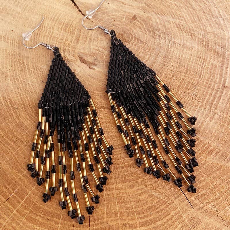 MAISON HALLEUX SRL - Wholesale Dangle Earrings - Miyuki Diamond Drop Earrings2