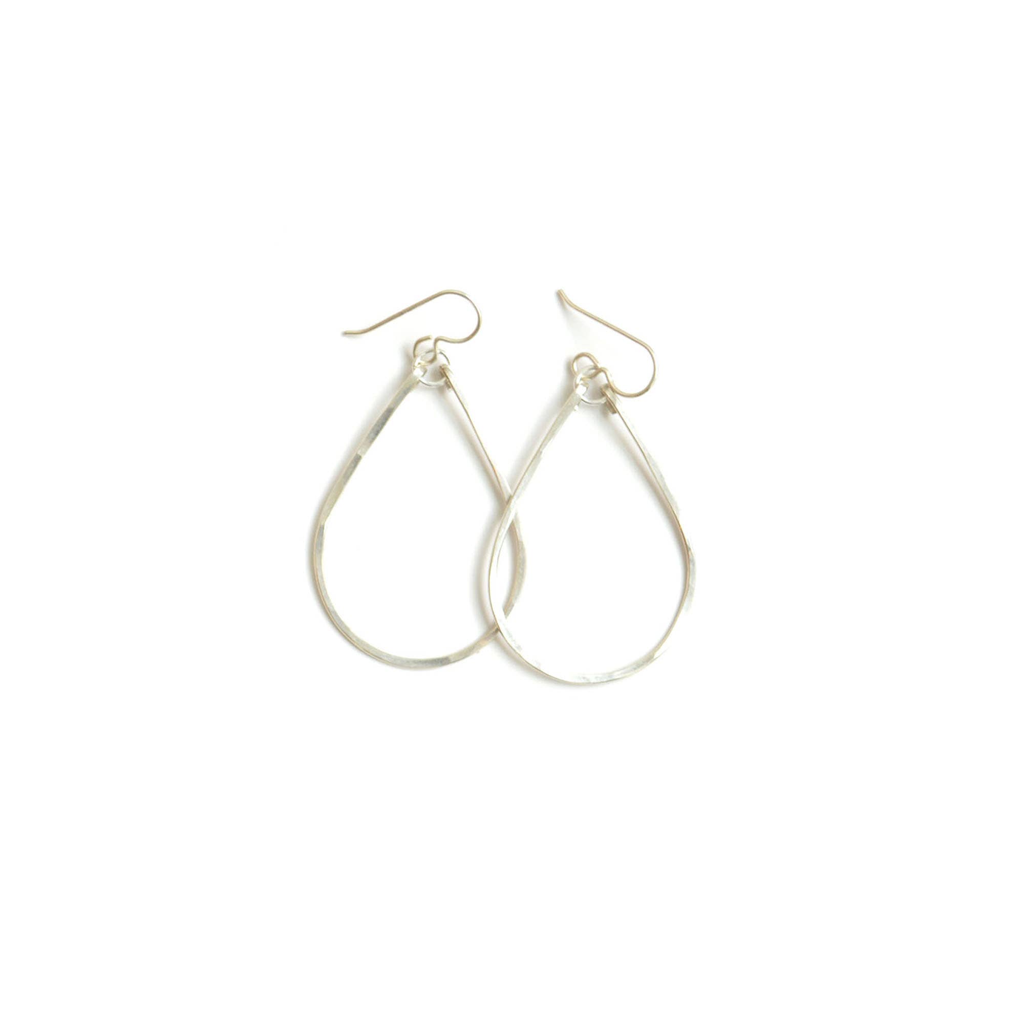 Bent by Courtney - Wholesale Dangle Earrings - Hammered Teardrops4