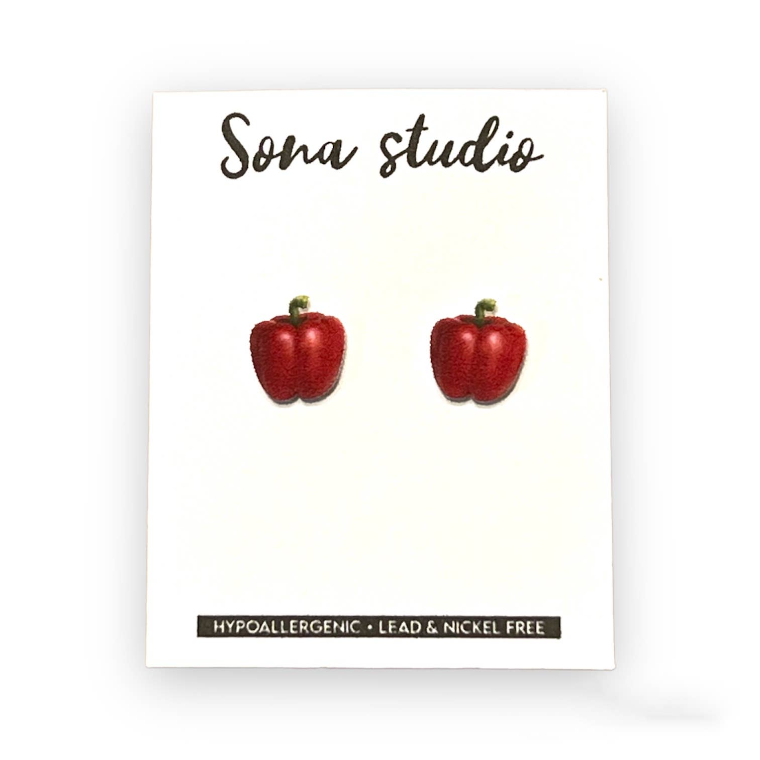 Sona Studio - Wholesale Stud/Post Earrings - Pepper Earrings0