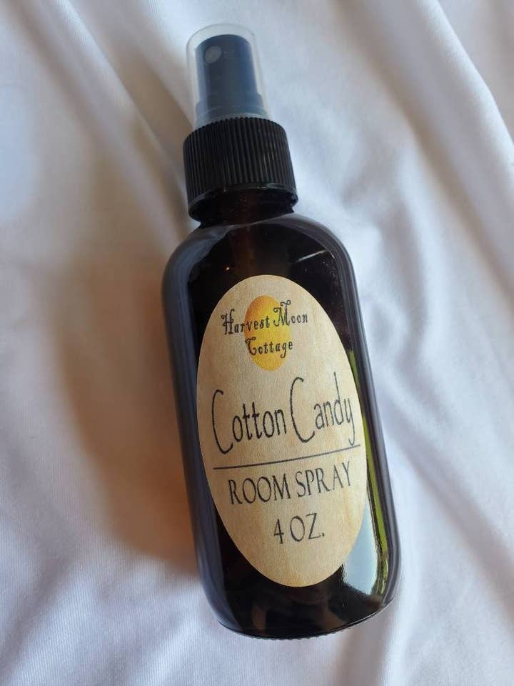 Cotton Candy Room Spray for wholesale by Harvest Moon Cottage Bath and Body