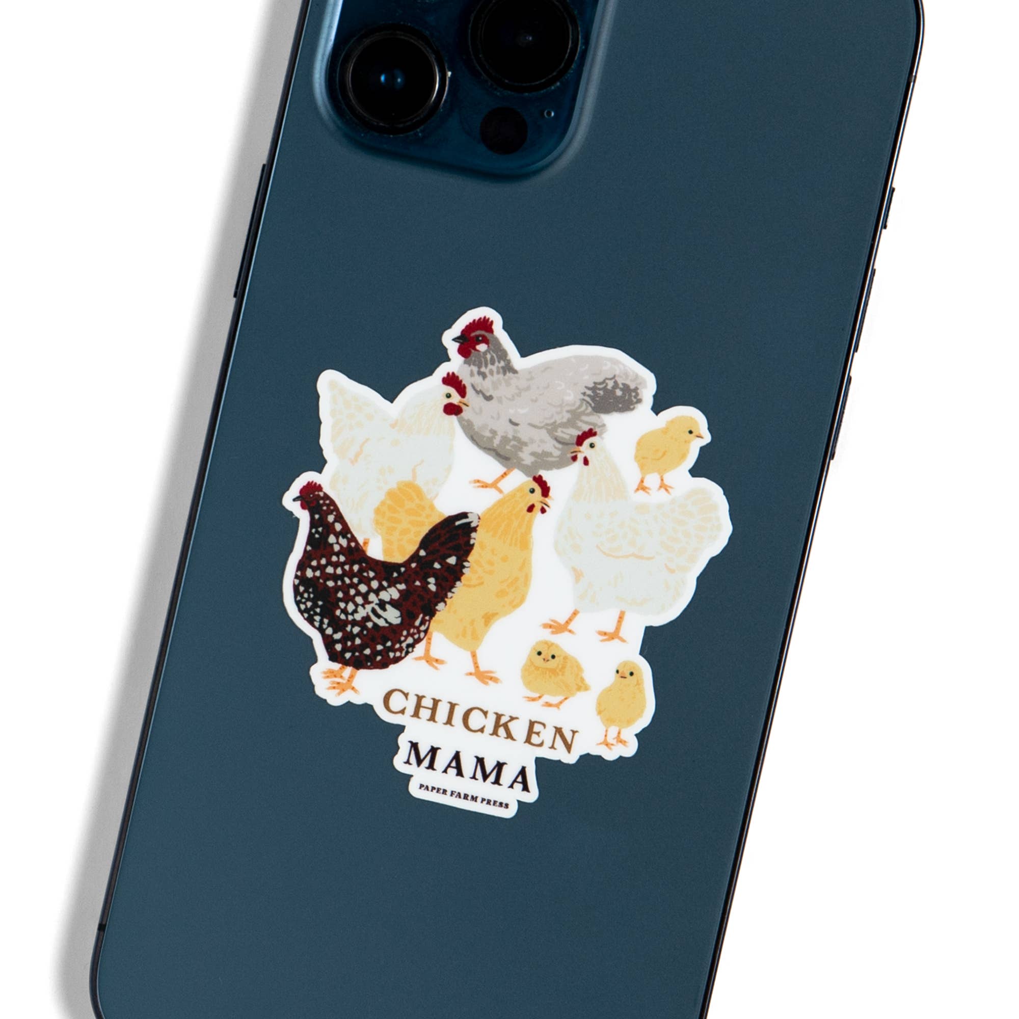 Paper Farm Press - Wholesale Phone & Laptop Stickers - Chicken Mama Decal Sticker1