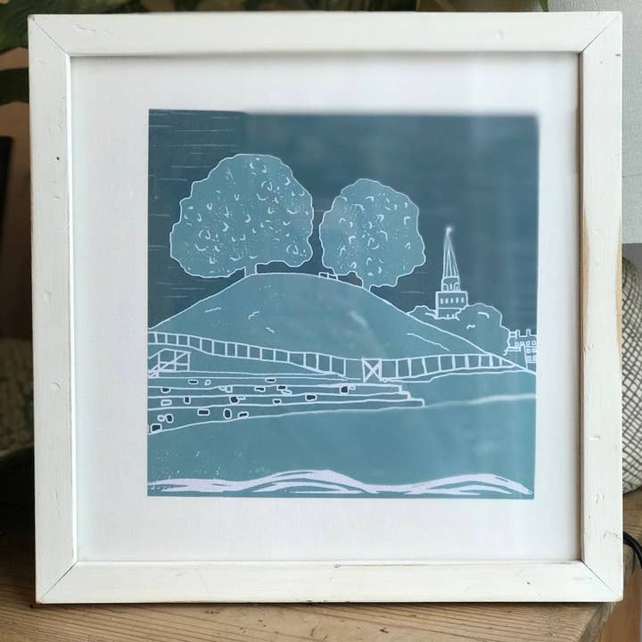 Oxford Illustrated Print for wholesale by Holly Woodman Textiles