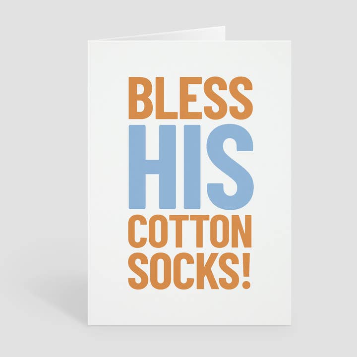 I suoi cotoni, biglietto di auguri per neonati per la vendita all'ingrosso da parte di Y Studio