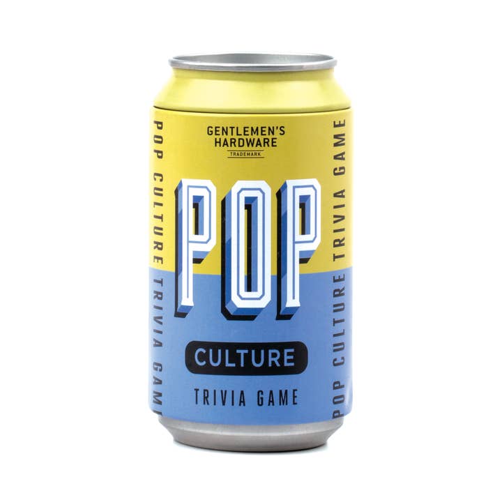 Pop Quiz In A Can for wholesale by Gentlemen's Hardware