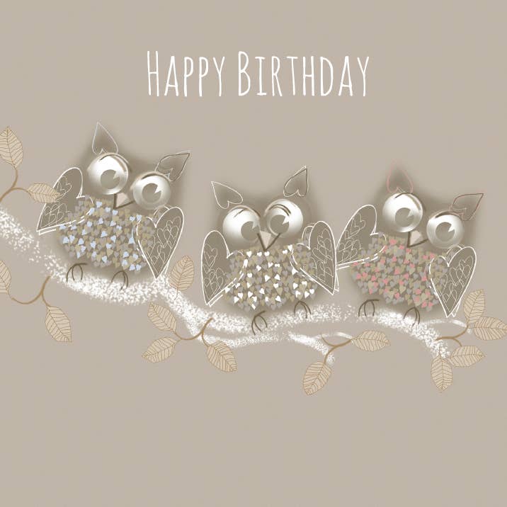 Sophie Morrell - Wholesale Birthday card - Three Wise Guys Happy Birthday