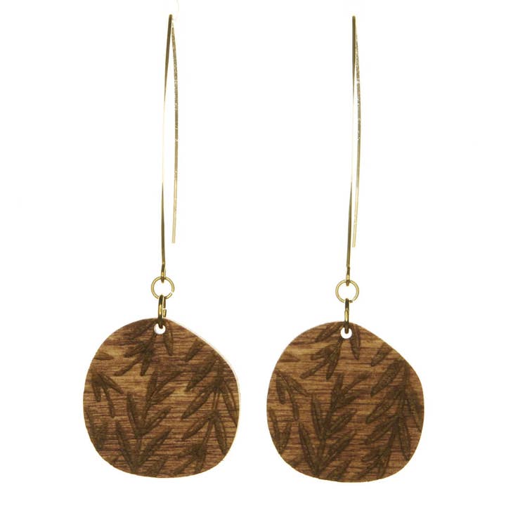 Jungle Diffuser Earrings for wholesale by O.S.O. Design Lab