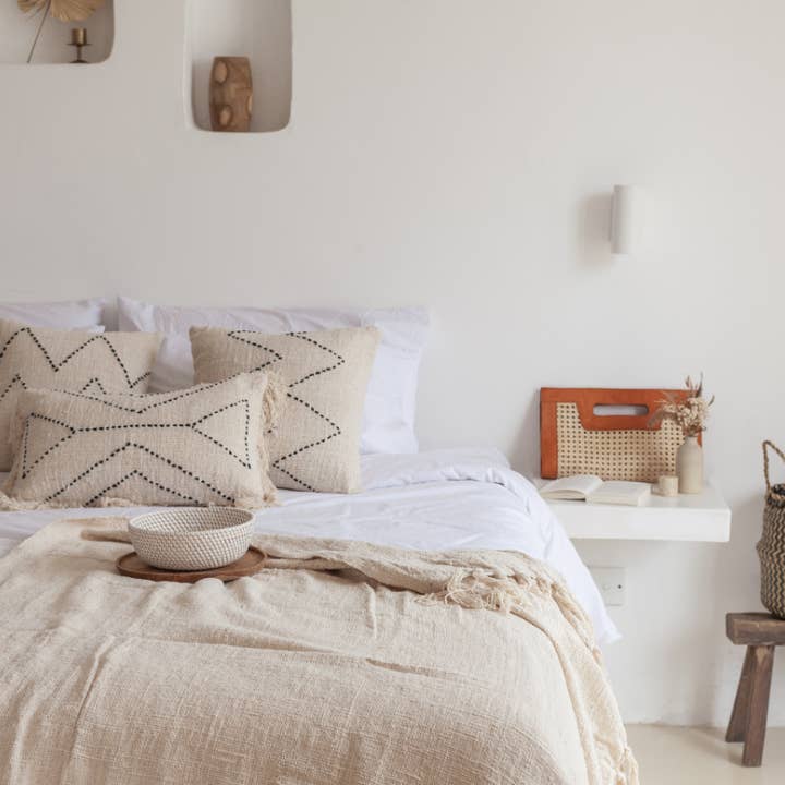 Village Thrive – wholesale Dekorativ kudde – Nya handsydd bomull kasta kudde9