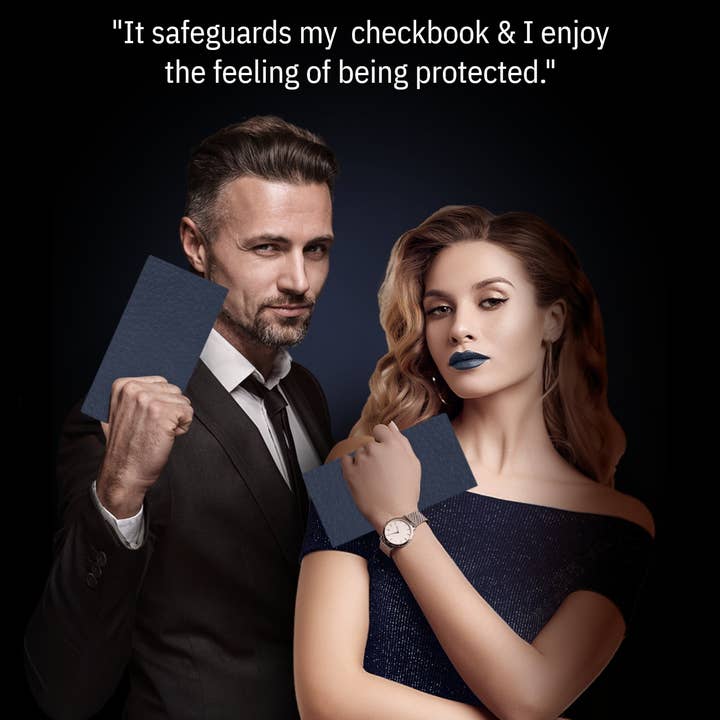 Access Denied Accessories - Wholesale Wallet - Unisex - Genuine Leather Checkbook Cover For Women &Men RFID Blocking34