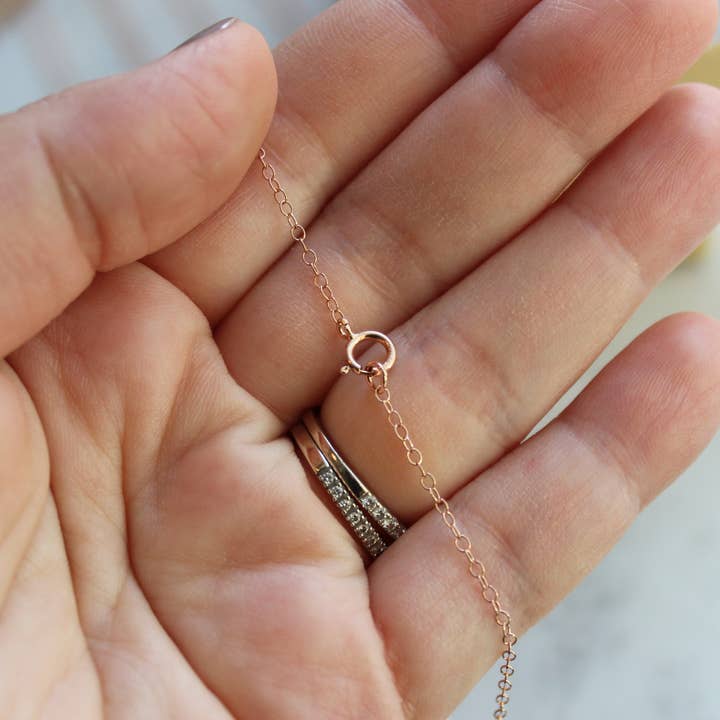 Laalee Jewelry - Wholesale Pendant/Charm Necklace - Rose Gold Zodiac Necklace Coin Disk
