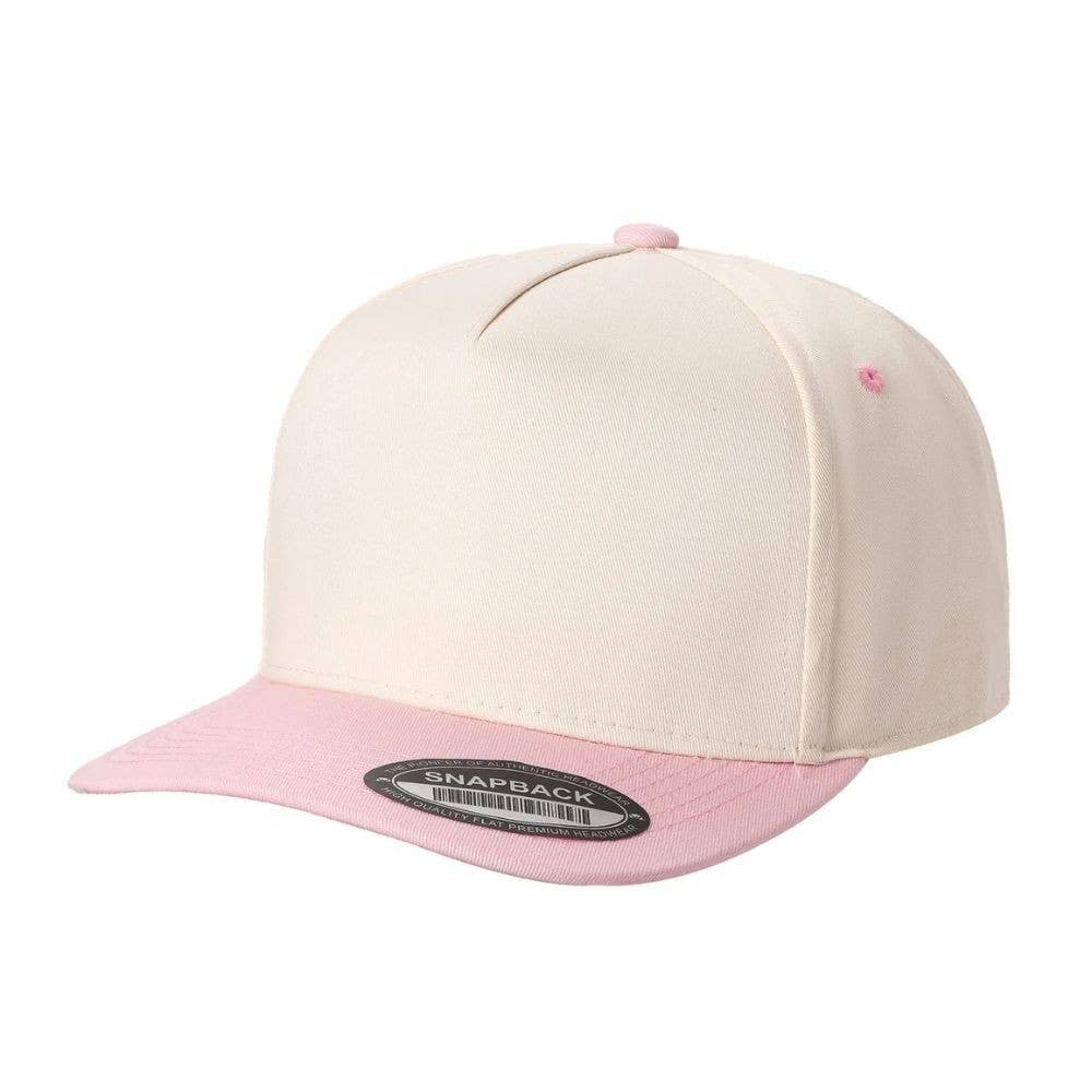 DOBBI - Wholesale Flat Brim Cap - Unisex - 5 Panel Snapback Caps57
