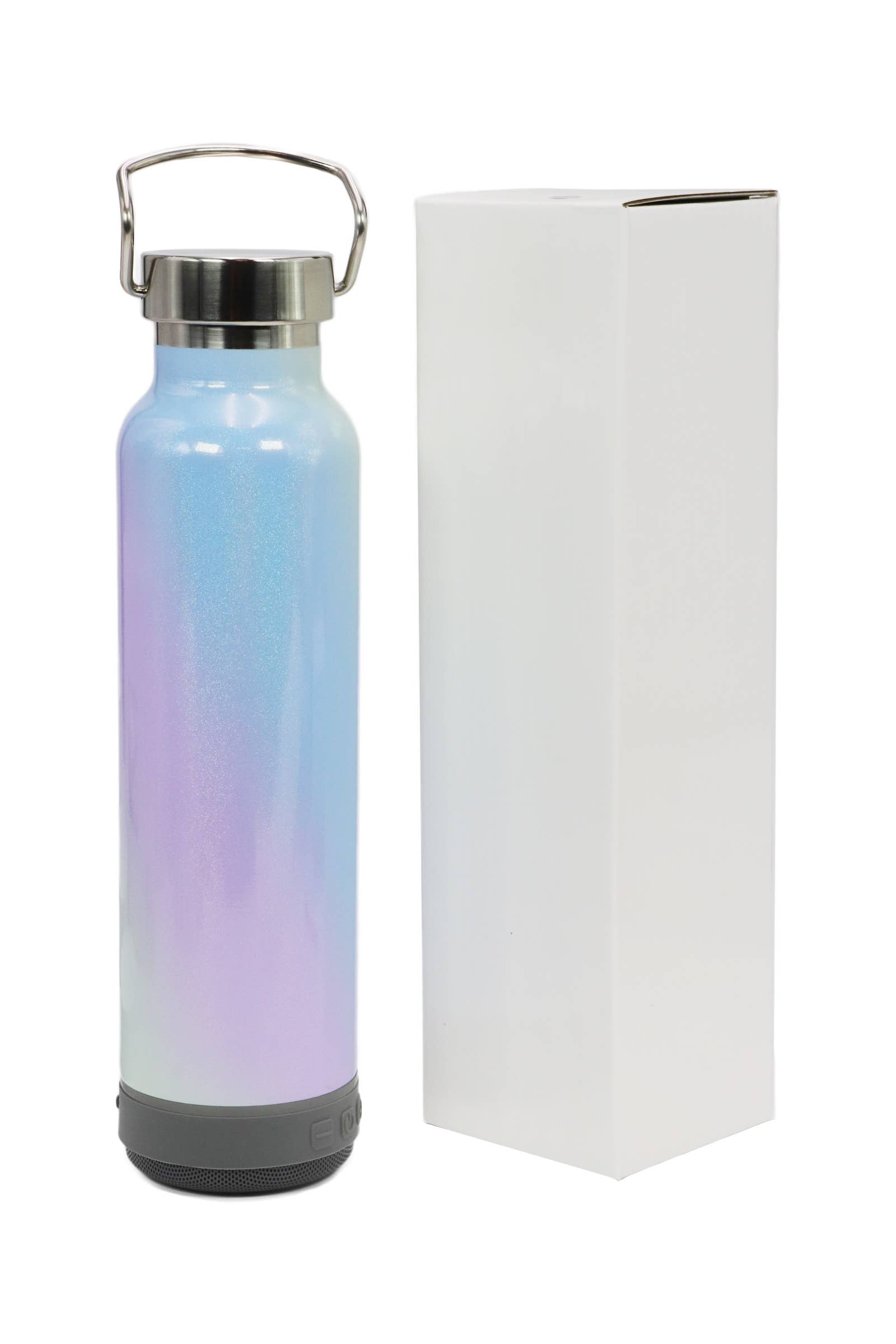 Cap Zone - Wholesale Insulated Mug/Tumbler - Pastel Ombre Insulated Tumbler w/Bluetooth Speaker3