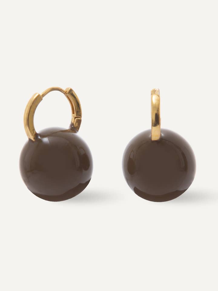 Dylan Øreringe - Chokolade for engroshandel hos Melania Clara