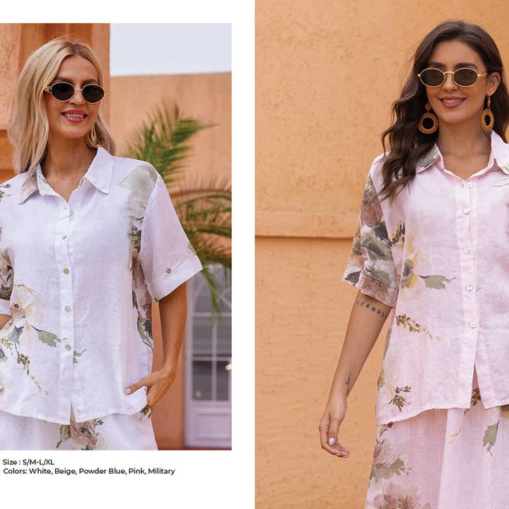 Flora's Graceful Top for wholesale by Orange Fashion Village