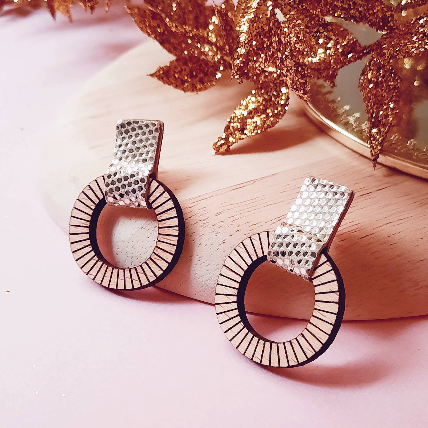 Ni une ni deux - Wholesale Dangle Earrings - Boucles d'oreilles LOLLIPOPS abeille3