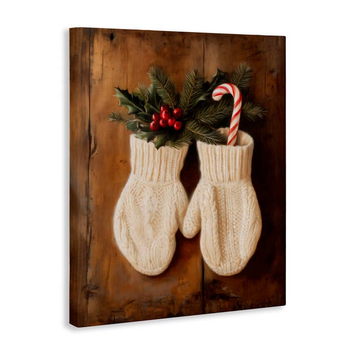 Stupell Industries - Wholesale Wall Sign - Warm Woolen Mittens - Unframed Wall Art10