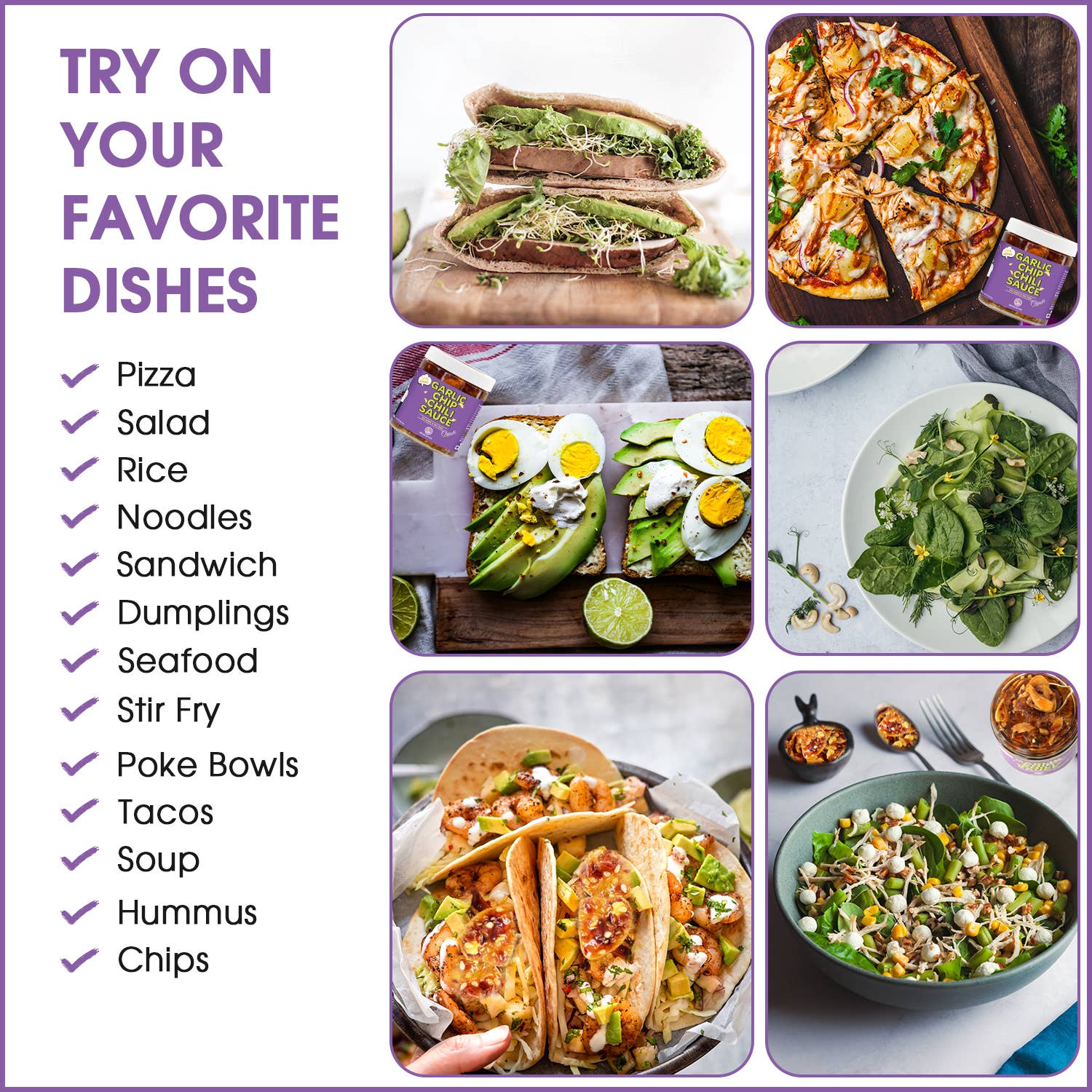 SAUCE UP NEW YORK - Wholesale Sauce - 100% All-Natural Garlic Chip Chili Sauce - Topping! Chipotle6