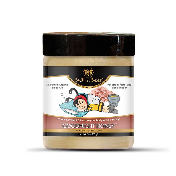 Built by Bees - Wholesale Honey - Goodnight Honey 3 oz1