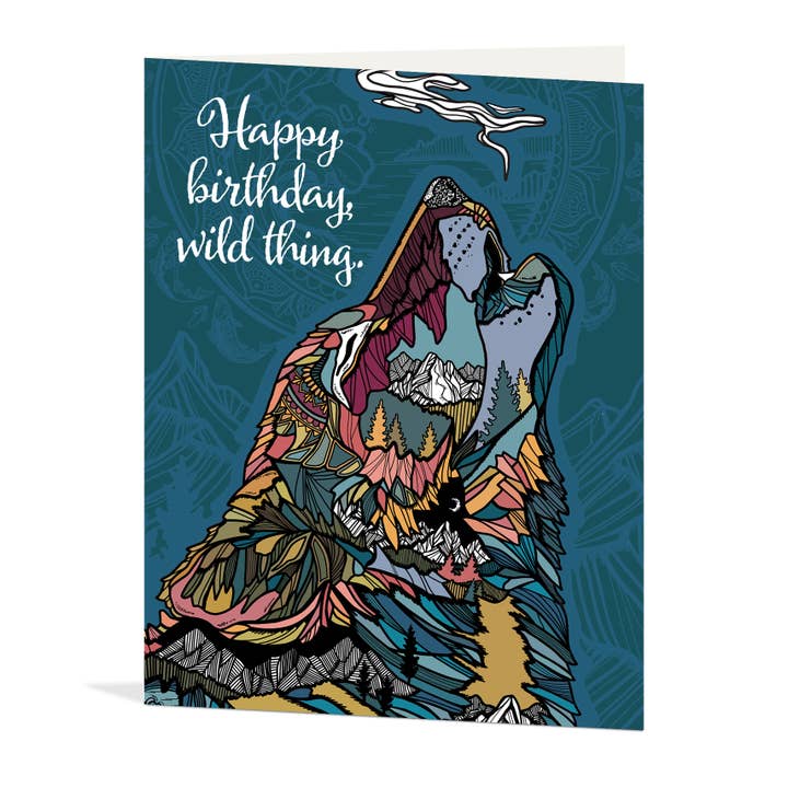 Waterknot - Wholesale Birthday Card - Wild Thing Birthday
